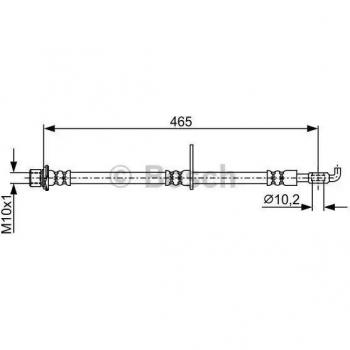 Manguera de freno Bosch BH1808 - Alta resistencia y durabilidad