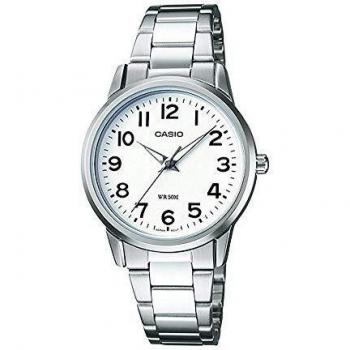 Casio Reloj Analógico para Mujer de Cuarzo con Correa en Acero Inoxidable LTP-1303PD-7BVEF