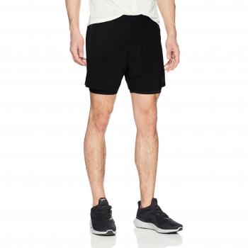 Craft Sistema de para Hombre 2-in-1 Pantalones Cortos, Hombre, Negro