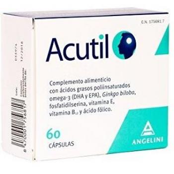 Acutil Suplemento Alimenticio, 60 Cápsulas, 800g