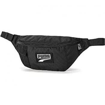 PUMA Deck Waist Bag Riñonera, Unisex-Adult, Black, OSFA