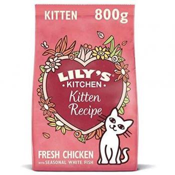 Lily's Kitchen Kitten Pollo Pienso para Gatos 800 gr
