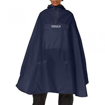 PRO-X Elements Unisex Paso Poncho - Marine Blue, M-L EU