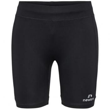 Mallas Cortas Deportivas Newline para Mujer, Athletic Sprinters, Color Negro, Talla XS
