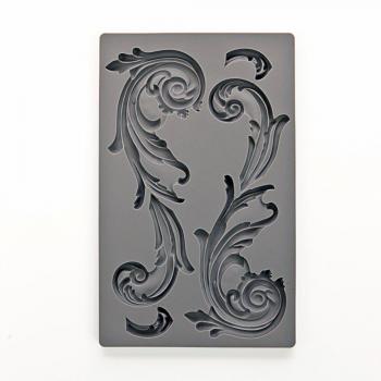 Prima Marketing Art Decor Moulds Moldes de decoración de Arte Vintage de IOD-Large Fleurish, Florecimiento Grande