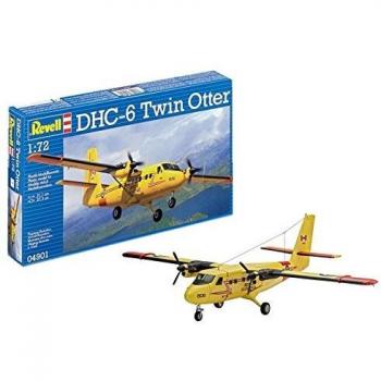 Revell Maqueta DHC-6 Twin Otter, Kit Modello, Escala 1:72