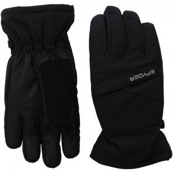 Guantes de esquí para niña de color negro Spyder Astrid (Talla XL)