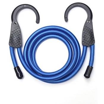 48 azul/negro ajustable pulpos elásticos con ganchos Extra amplia apertura de acero