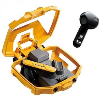 Auriculares Inalámbricos Transformers TWS BT 5.4 con Estuche Metálico, Gaming, Micrófono, Controlador de 13 mm y Control de Volumen
