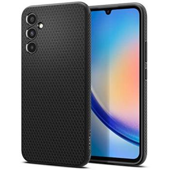 Carcasa de TPU Liquid Air para Samsung Galaxy A34 5G Spigen - Negro