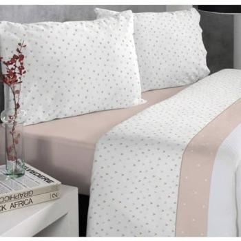 Juego de Sábanas Estampadas de Verano Reig Martí Erein 135 cm - 3 Piezas para Todo el Año