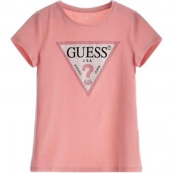 Guess Kids Triangle Logo Regular Fit T-Shirt