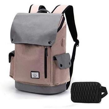 WindTook Mochila Portatil para Mujer y Hombre Mochila Ordenador Portatil 15.6 Pulgadas Mochila Escolar Multiusos Impermeable para Viajes/Negocios/Universidad/Trabajo Combinación