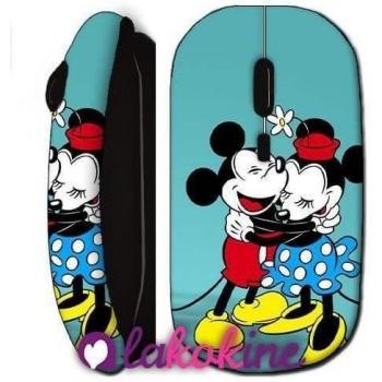 Ratón Inalámbrico Mickey y Minnie Mouse