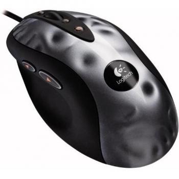 Logitech MX518 Refresh - Ratón óptico para Juegos con Cable, Color Negro
