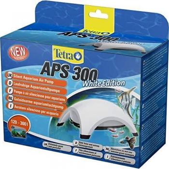 Compresor de Aire Tetra APS 300 Edición Blanca para Acuarios de 120 a 300L