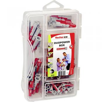 Fischer DuoPower-Box Mini 85 Piezas - Universaldübel, Práctica para Heimwerker y Profesionales