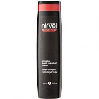 Nirvel Technica CHAMPÚ Keratin Post 250 ml, Negro
