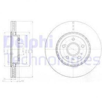 Disco de freno DELPHI BG9068 con características de alta calidad, diseño optimizado para una mejor disipación del calor, fabricado en material resistente a la corrosión, compatible con múltiples modelos de vehículos, y garantizando un rendimiento