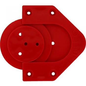 Bulls Wandhalter Profix Bristle Board-Soporte de Pared, Unisex Adulto, Rojo, 1 Unidad