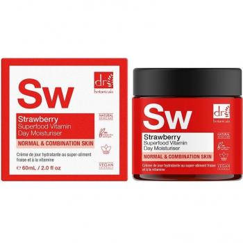 Dr. Botanicals Strawberry Superfood Vitamin C Day Moisturiser 60ml