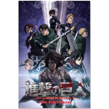 Póster Attack On Titan - The Final Season de Erik Editores