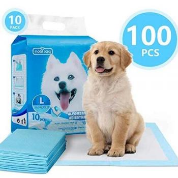 Nobleza - 100 x Empapadores Perros Alfombrilla higiénica de Entrenamiento para Perros. Ultraabsorbente 90cm*60cm