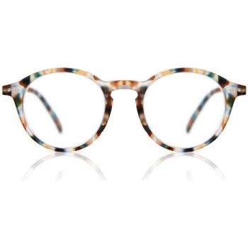 IZIPIZI D LetmeSee Blue Tortoise Soft LMSDC18 Men's Eyeglasses Tortoiseshell Size +0.00 - Blue Light Block Available