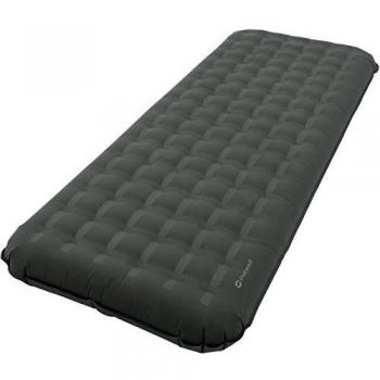 Outwell Unisex_Adult Flow Airbed Single Air Bed, Grey, standard size