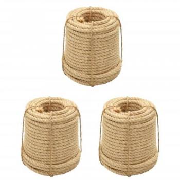 Cuerdas de sisal 3 piezas 20 mm