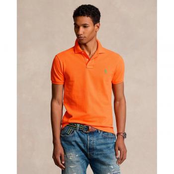 Ralph Lauren Men's Slim Fit Cotton Polo Shirt - Orange - Size S