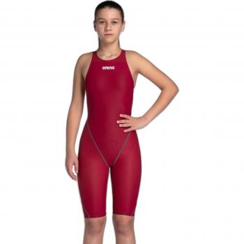 Traje de baño de niña Arena Powerskin ST Next One Piece rojo - 12