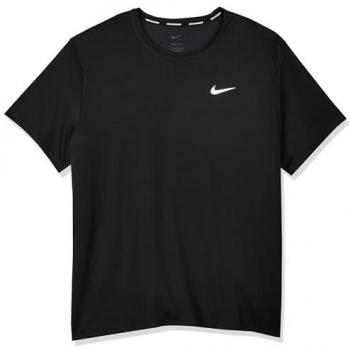 Nike Dri-Fit Miler UV Running Shirt Men - black - Size: 2X-Large