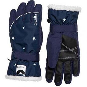 Protest Quite - Guantes de Nieve para Mujer, Mujer, Color Ground Blue, tamaño Medium