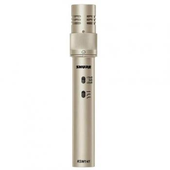 Shure KSM141/SL Dual-Pattern Small-Diaphragm Studio Condenser Microphone
