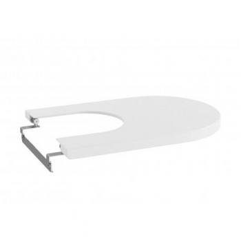 Tapa de SUPRALIT® para bidé con caída amortiguada ROUND INSPIRA - ROCA Color: Blanco mate