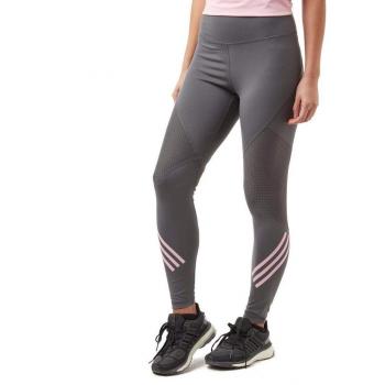 adidas BT HR 78 S 3s T Mallas, Mujer, grisei/rosaut, L