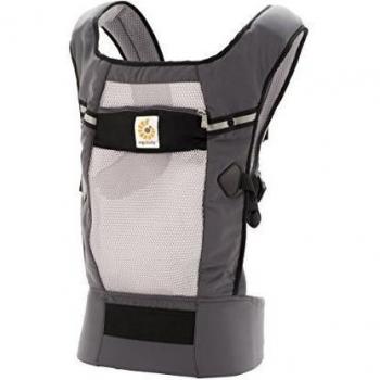 ERGObaby - Mochila Portabebés Ergobaby Ventus gris/negro