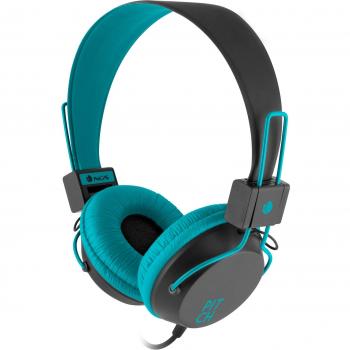 NGS Pitch - Auriculares de diadema cerrados, azul