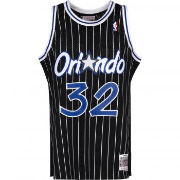 Mitchell & Ness NBA Swingman Jersey Shaquille O'Neal #32 Orlando Magic Black 1994-95 Men's Apparel