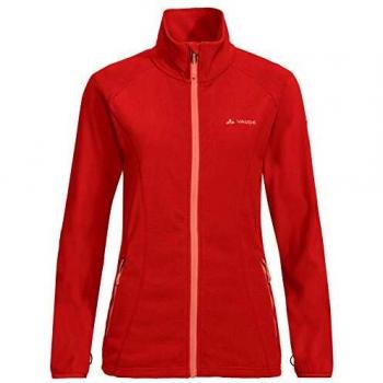 VAUDE Women's Sunbury Jacket, leichte Fleecejacke Chaqueta, Mujer, Magma, 36