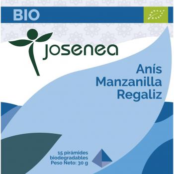 Infusión de Anís, Manzanilla y Regaliz BIO 15 pirámides
