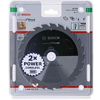 Disco de Sierra Circular Bosch Standard For Wood 150x1,6/1x20 T24