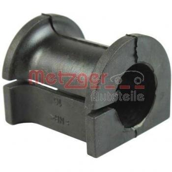Soporte de estabilizador METZGER 52075409 con características de alta resistencia, diseñado para optimizar el rendimiento de la barra estabilizadora, fabricado con materiales duraderos y compatible con diversas marcas y modelos de vehículos