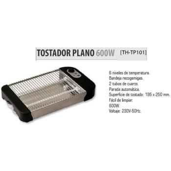 tostador horizontal plano 600 w. THULOS