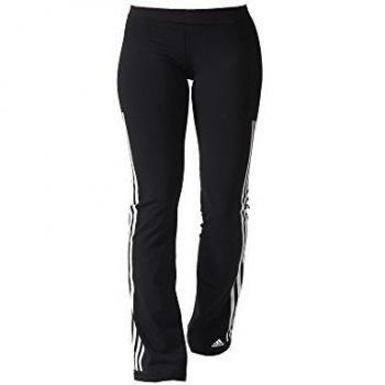 adidas Wo 3S Pant Stra - Pantalón para mujer, color negro / blanco, talla 2XS