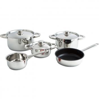 Quid Stuttgart - Batería de inox, 5 piezas