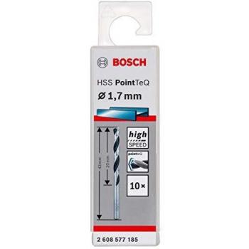 Bosch Broca Helicoidal HSS PointTeQ 1.7mm