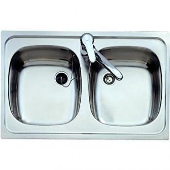 Fregadero Teka E-50 1C 1E Color Inox Ref 11103011 Mueble De 80 Cm