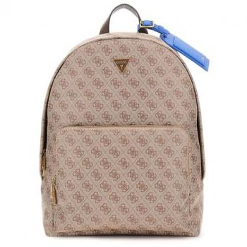 Guess Milano 42 cm Brown Polyurethane Daypack with Laptop Compartment